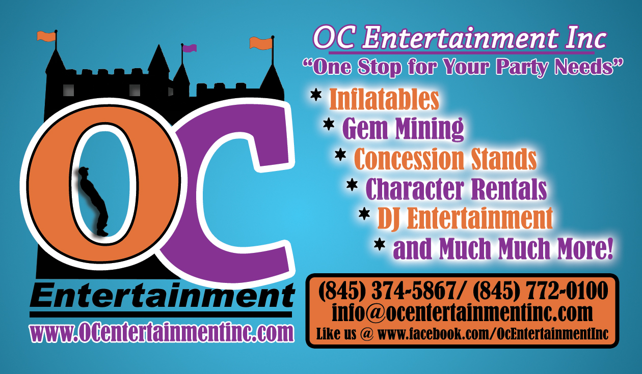 OC Entertainment Business Card