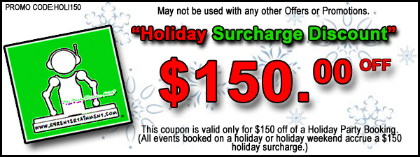 free holiday surcharge